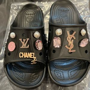 Crocs Baya custom Slides🔥